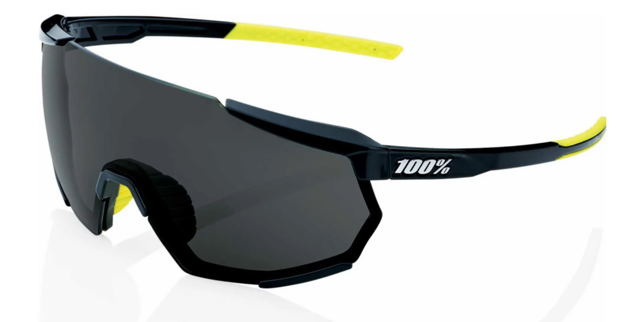 100% Racetrap 3.0 lunettes de sport Smoke Lens gloss black/smoke 100% Racetrap 3.0 lunettes de sport Smoke Lens gloss black/smoke