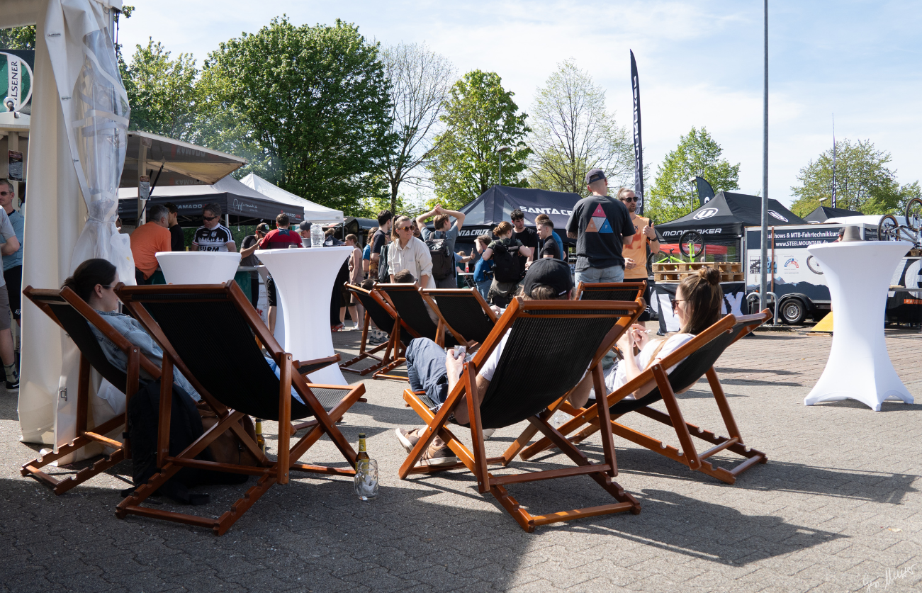 Statera Bikes Festival Sonnenstühle
