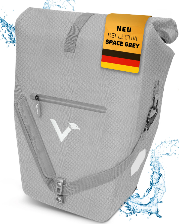 Valkental ValkOcean Sacoche pour porte-bagages en TPU Valkental ValkOcean Sacoche pour porte-bagages en TPU