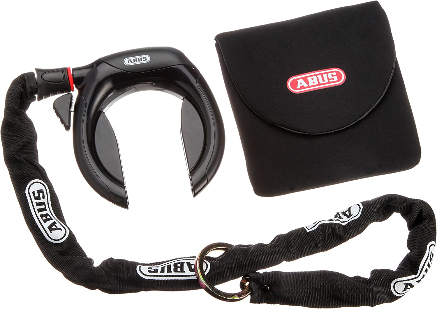 Antivol de cadre Abus Pro Tectic 4960, chaîne et sac inclus Antivol de cadre Abus Pro Tectic 4960, chaîne et sac inclus