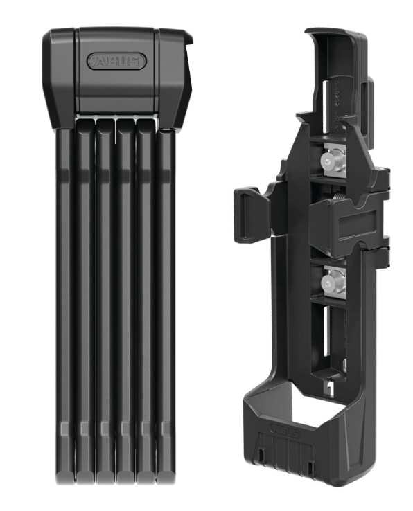 Abus Antivol pliable Bordo 6200K/90, corps de serrure rotatif à 360°, noir