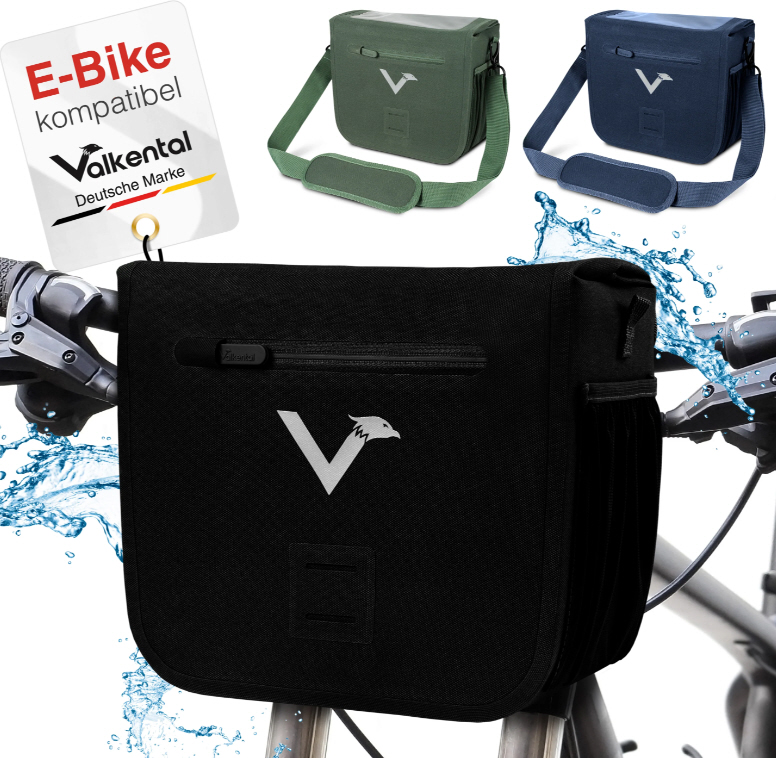 Valkental Front Pack - Sac de guidon robuste & étanche Valkental Front Pack - Sac de guidon robuste & étanche