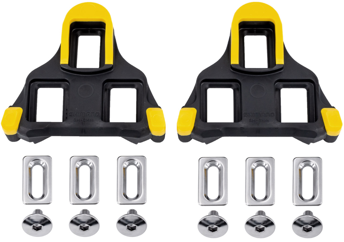 Shimano Cleats Plaques de pédales SM-SH11 LIAISON pour pédales SPD-SL Shimano Cleats Plaques de pédales SM-SH11 LIAISON pour pédales SPD-SL
