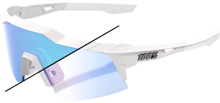 100% Speedcraft XS LE - Bastille - Blue Mirror Photochromic 100% Speedcraft XS LE - Bastille - Blue Mirror Photochromic