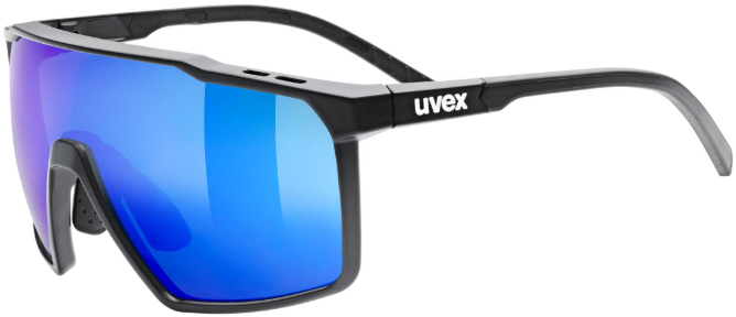 UVEX mtn perform S black matt/ MIRROR blue Lunettes de sport UVEX mtn perform S black matt/ MIRROR blue Lunettes de sport