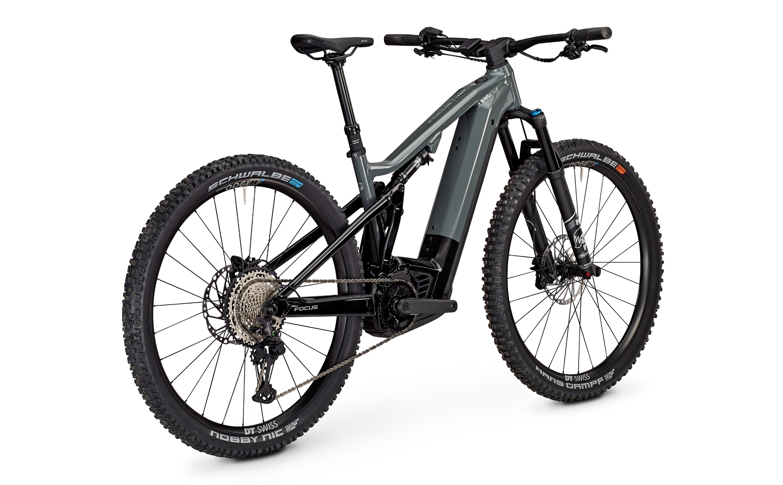 Focus Thron2 6.9 Bosch Performance CX 750Wh Focus Thron2 6.9 Bosch Performance CX 750Wh Seitenansicht diagonal hinten