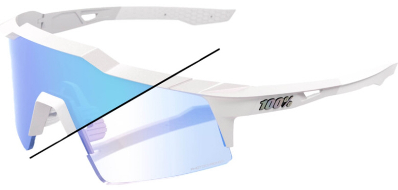 100% Speedcraft SL LE - Bastille - Bleu Mirror Photochromique 100% Speedcraft SL LE - Bastille - Bleu Mirror Photochromique